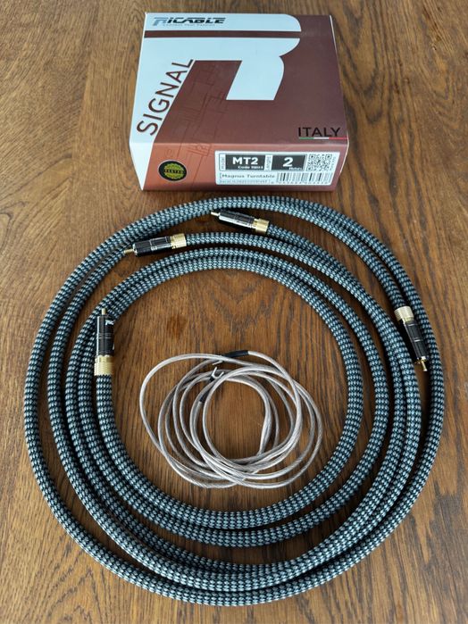 Ricable Magnus Turntable - 2x2.0m przewód gramofonowy