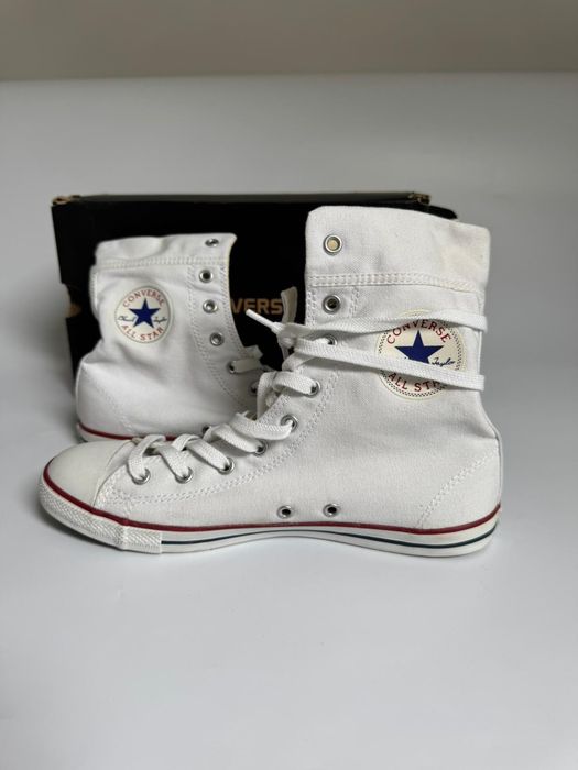 Nowe trampki wysokie damskie CONVERSE białe 40