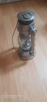Stara niemiecka lampa  naftowa