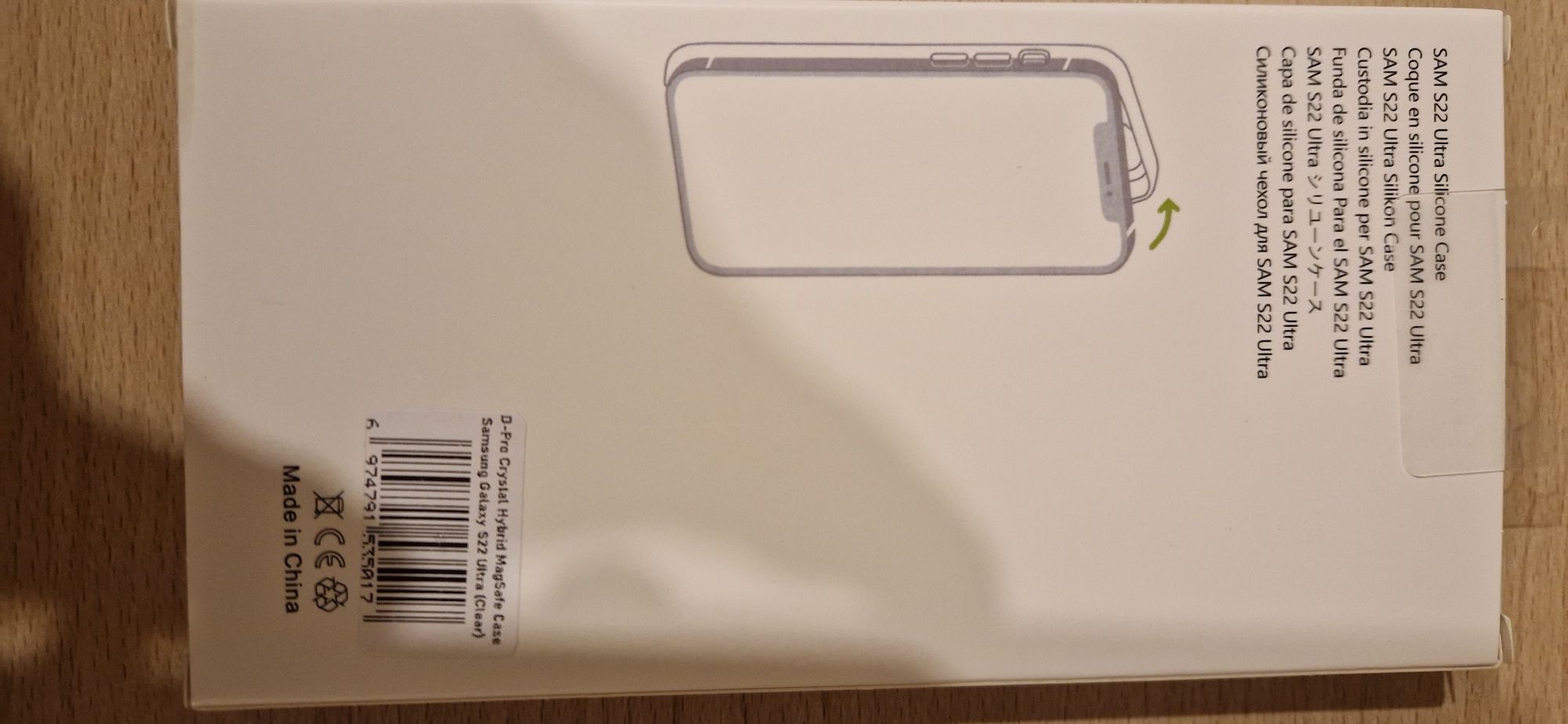 NOWE Etui Magnetyczne MagSafe Clear do Samsung Galaxy S22 Ultra