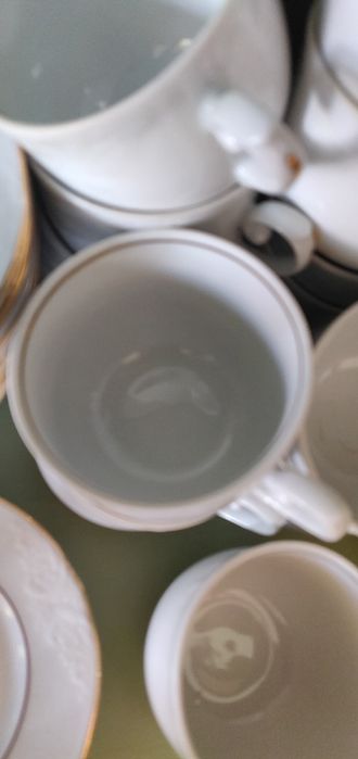 12 Chávenas porcelana batalha