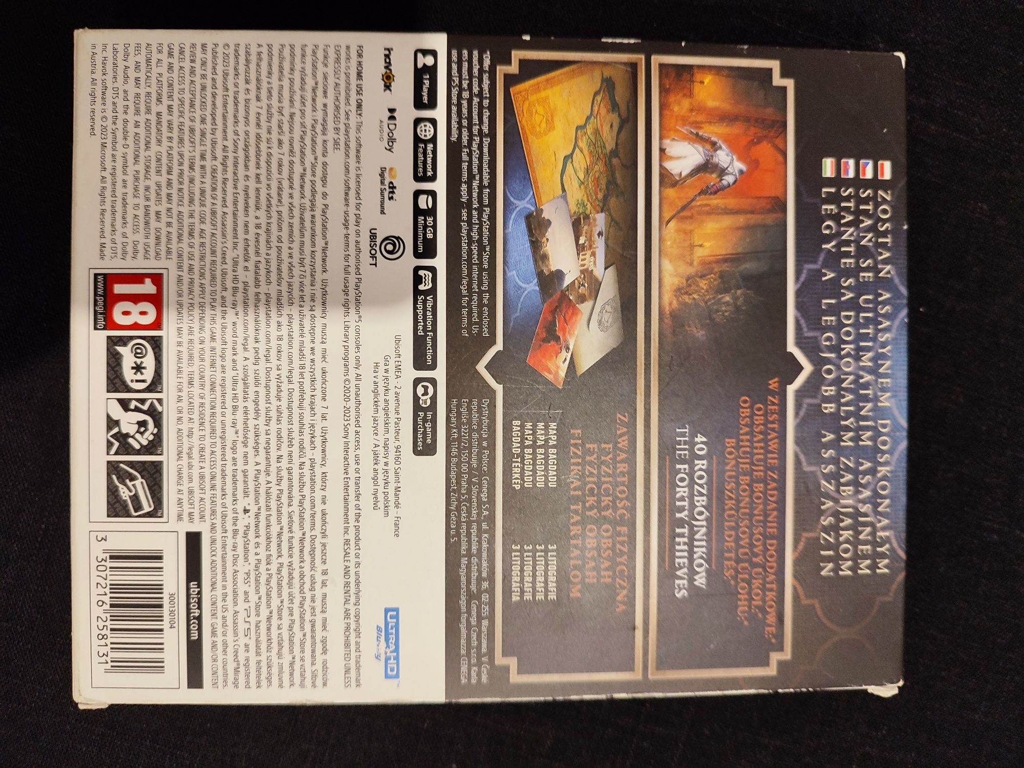 Assassin's Creed Mirage ps5 - launch edition