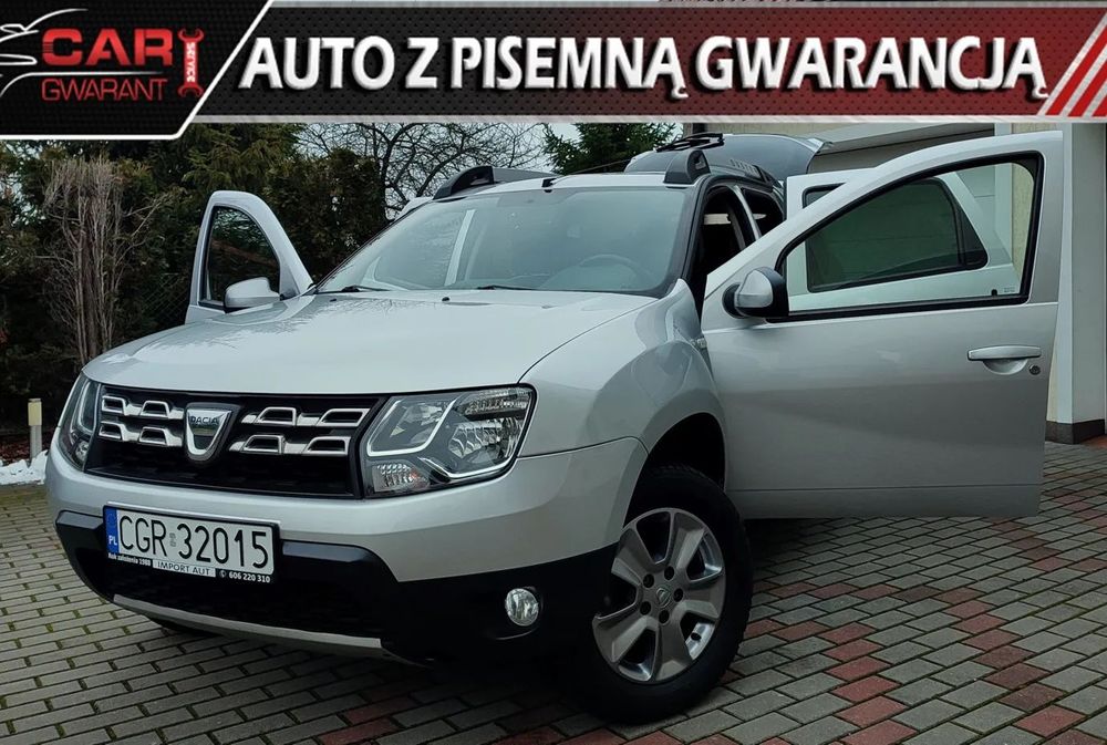 Dacia Duster Filmik VIDEO + Nawigacja Czujniki Parkowania Tempomat Komputer