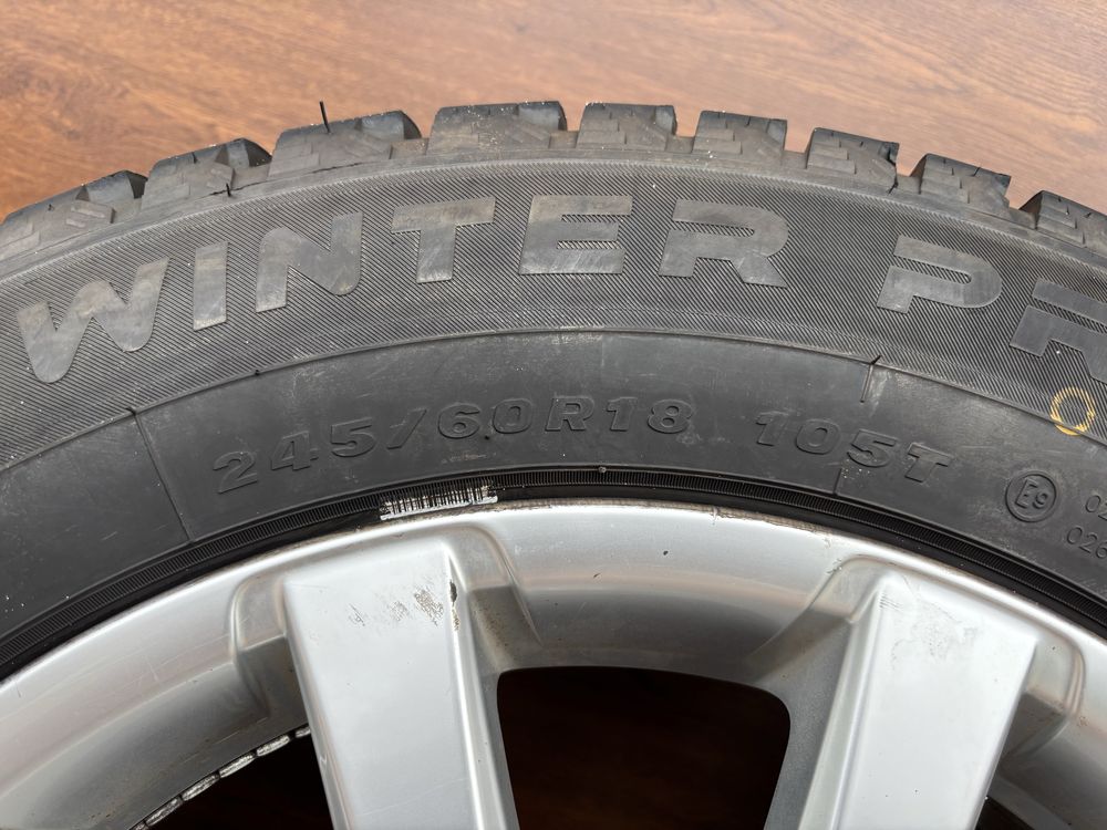 Felgi z Opnami zimowymi 245/60 R18, 5x127