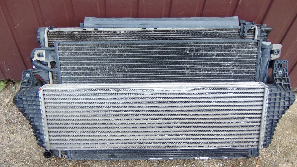 komplet chłodnic wentylator vw t5 2.0 tdi lift 11r