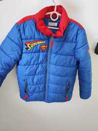 H&M zimowa kurtka Superman r134