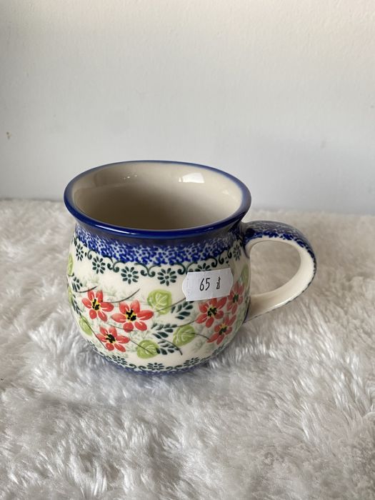 Kubek Beczułka Ceramika Bolesławiec