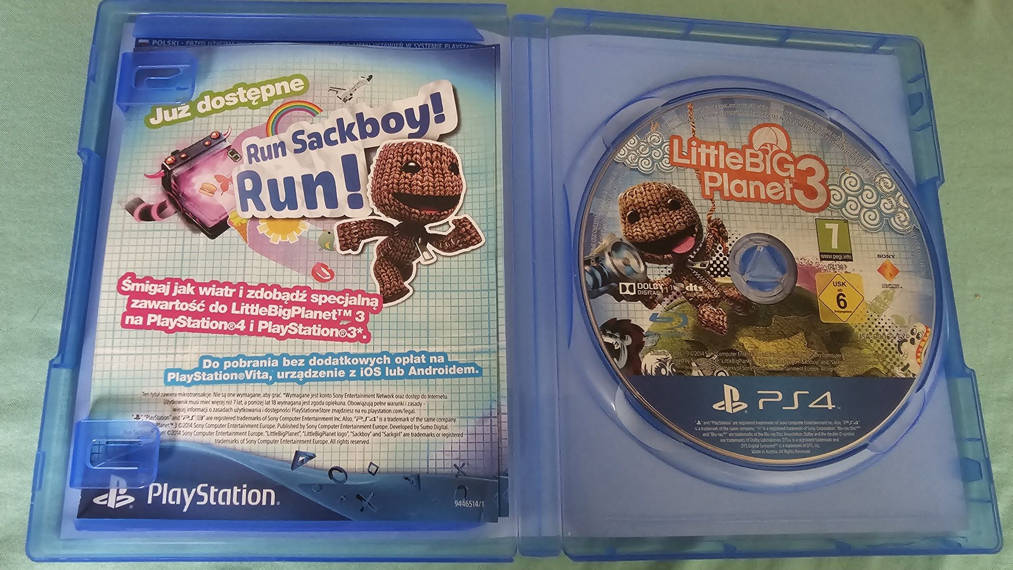 Little Big Planet 3 gra na Playstation 4 / 5 PL.
