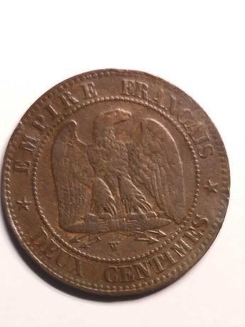 Moneta 2 centymy 1854 w