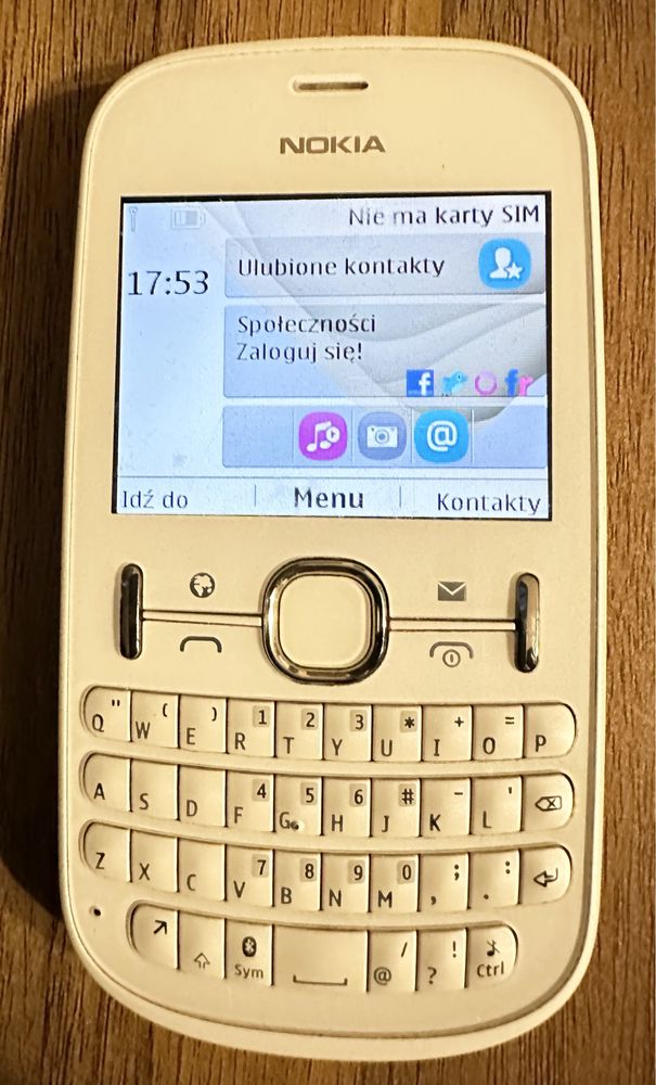 Nokia Asha 200 telefon