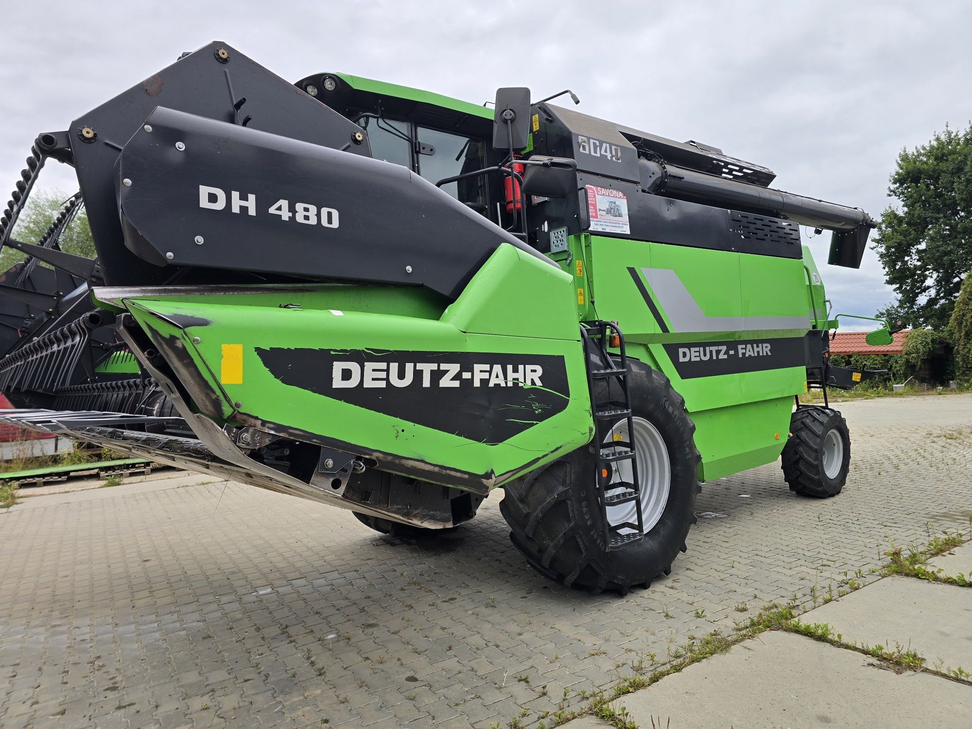Kombajn Deutz fahr 6040