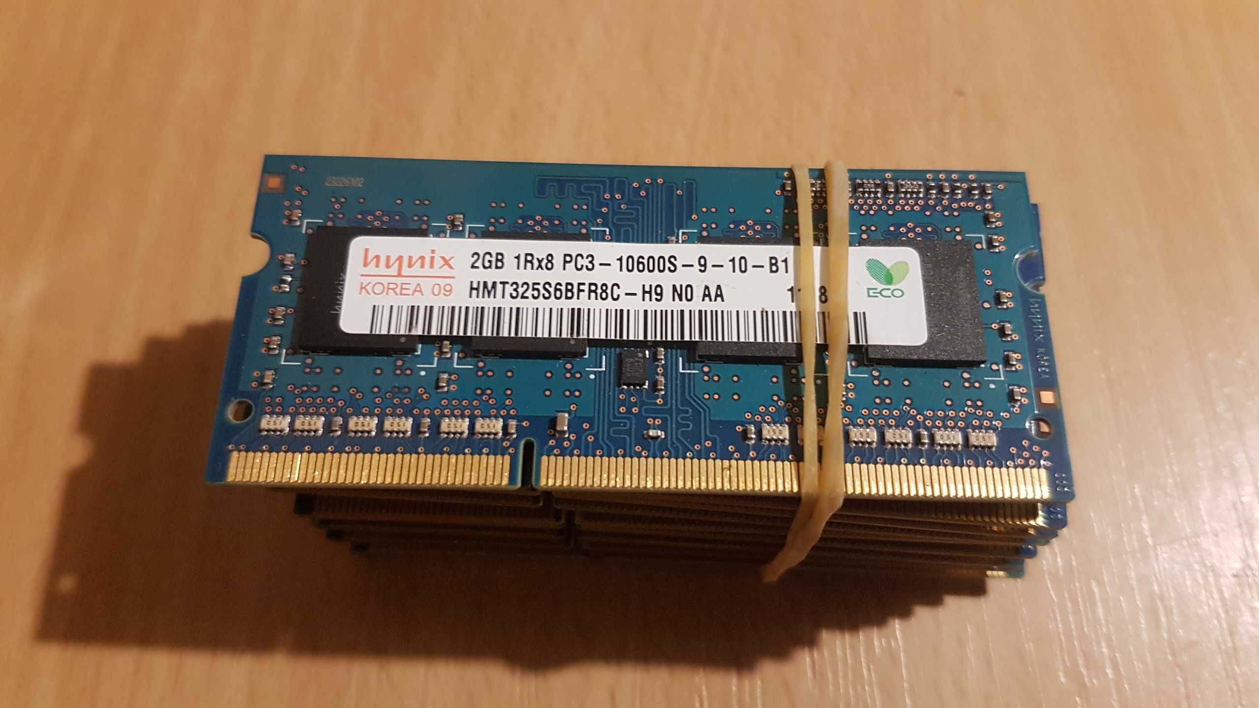 Pamięć RAM do laptopa 2GB DDR3 PC3 Hynix Samsung Kingston