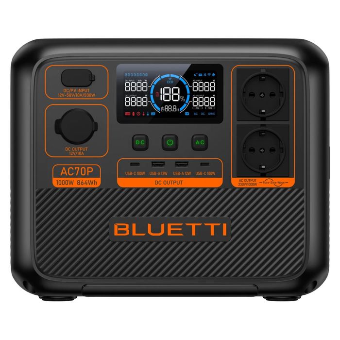 Зарядна станція Bluetti AC200PL, 2400 Вт, 2304 Вт/год