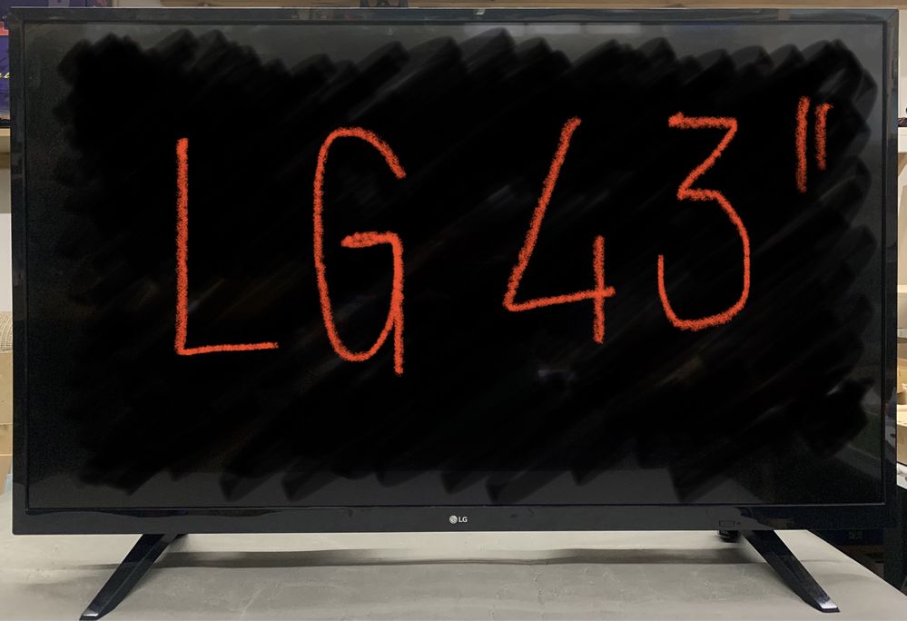 LG 43” - Smart TV - peças