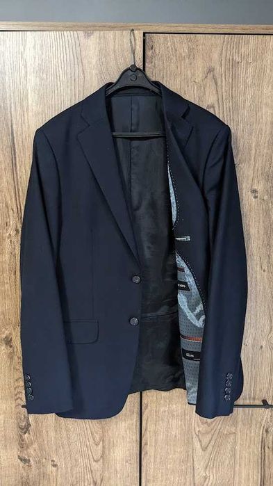 Garnitur męski Lavard 176/92/84 granatowy