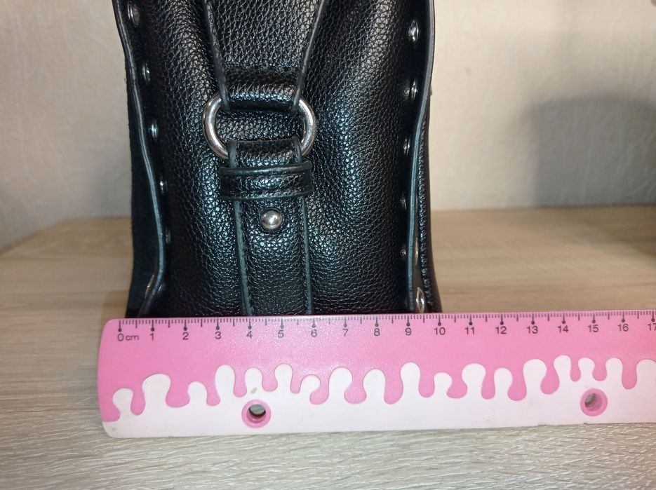 Женская сумочка натуральной замш и экокожа