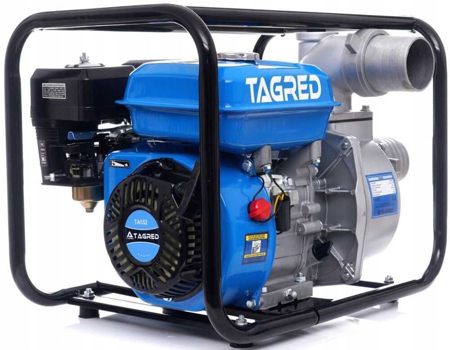 7,5HP max 60000 l/h Motopompa spalinowa 3' pompa spalinowa do wody 3"