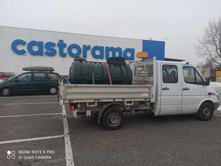 Usługi transportowe Wywrotka do 3.5 T Transport materiałów budowlanych