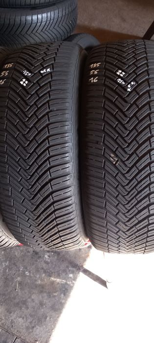 2x opony całoroczne 195/55R16 Continental 22 rok 7 mm