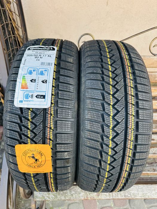 Шини зимові пара 205/50 R17 (93H) Continental Winter Contact TS850P