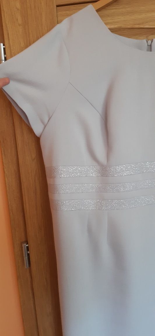 Garsonka kostium komplet damski sukienka i żakiet r.50 wesele komunia