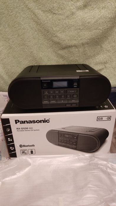 Магнітола Panasonic RX-D550GS-K