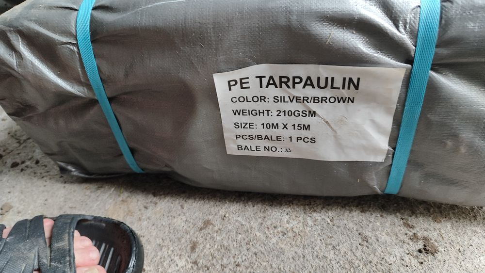 Plandeka 15x10 210gsm mrozoodporna ,nowa