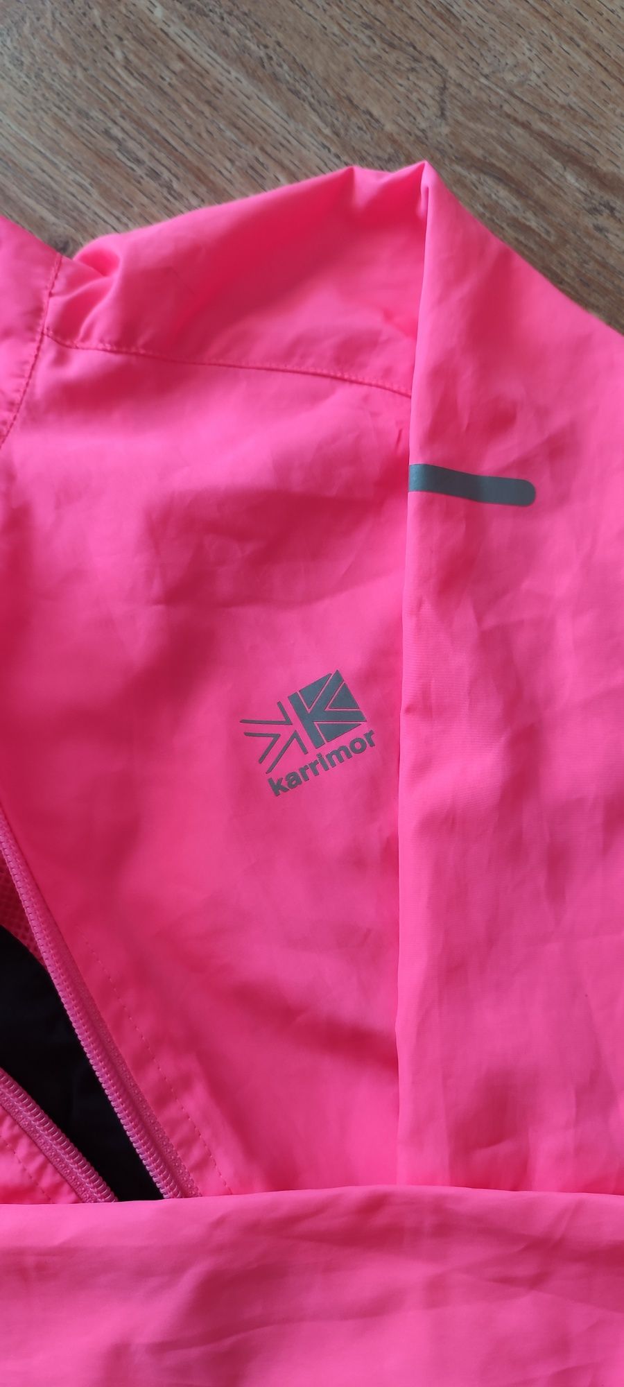 KARRIMOR kurtka wiatrówka różowa damska M treningowa