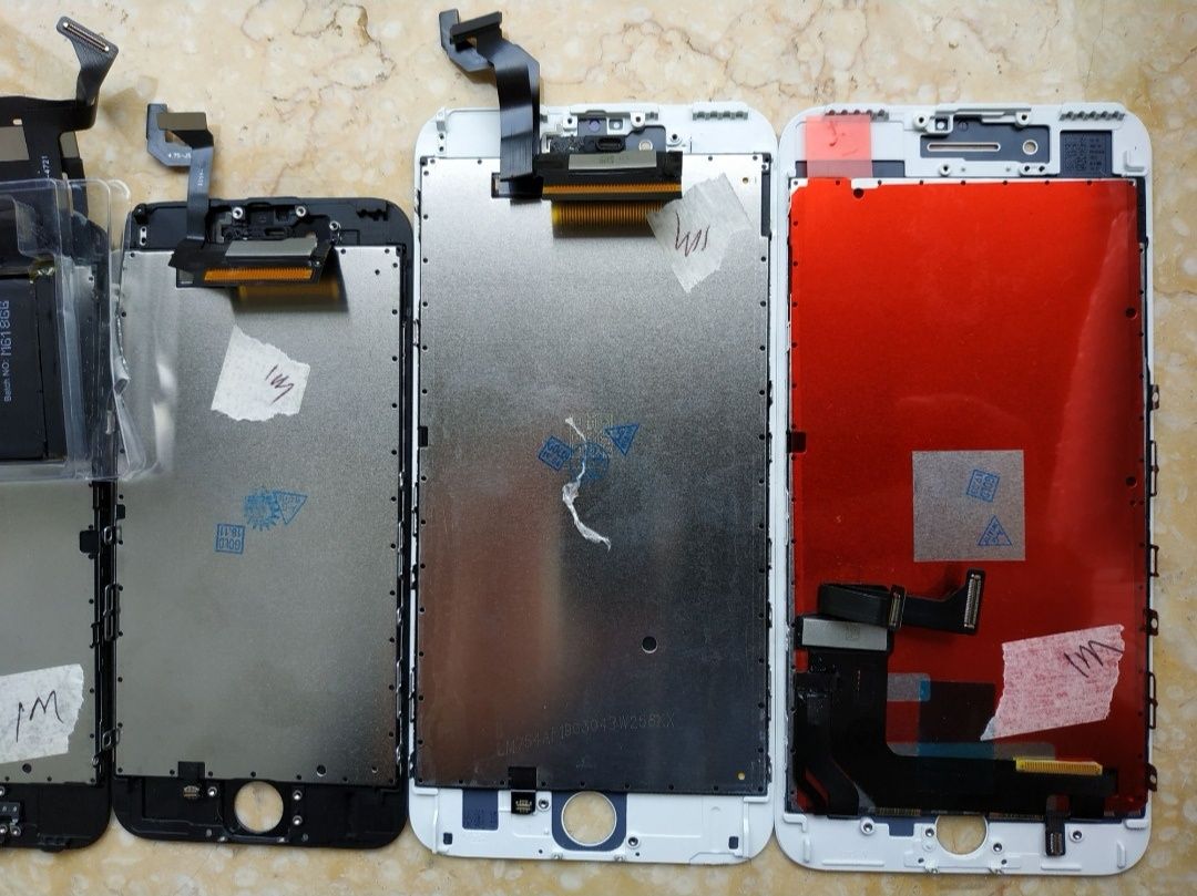 Wyświetlacz ekran Iphone 5 6 6+ plus 7 + biały czarny nowy Ostrowiec