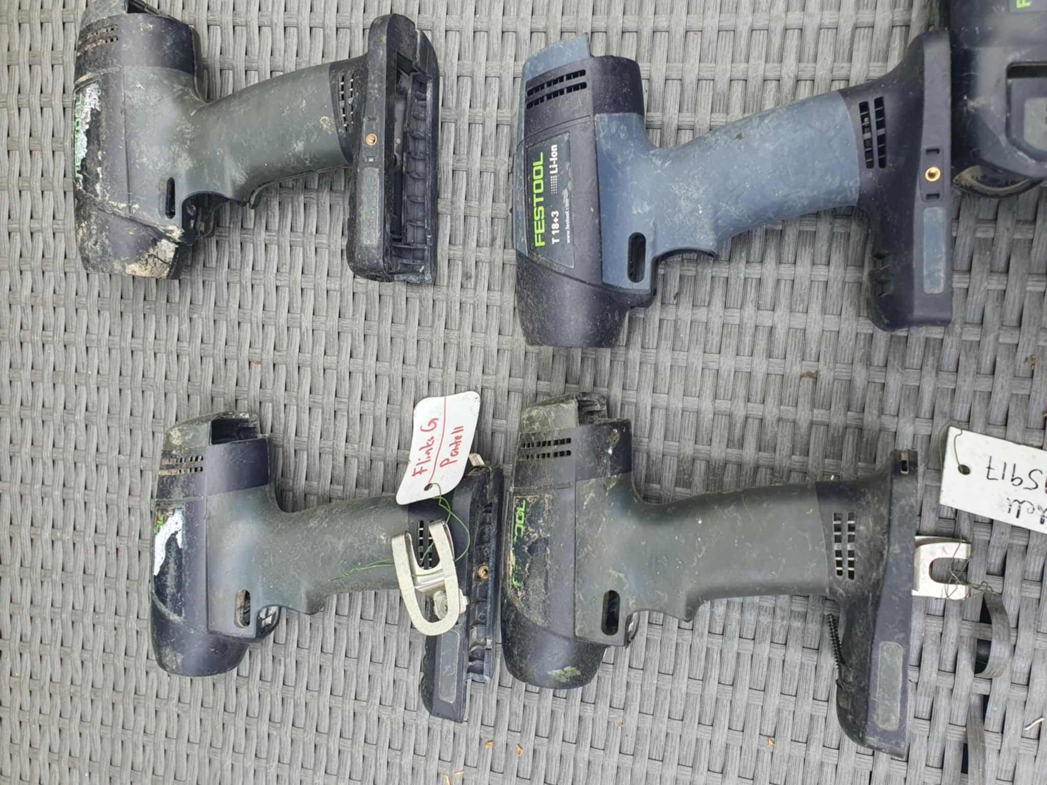 13 szt Korpusow FESTOOL RTS400 EQ T18+3 PSC420 EB TS 55 EBQ OSC 18