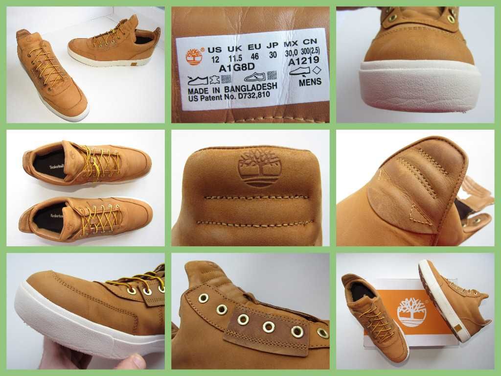 Кроссовки, хайтопы Timberland Amherst SensorFlex Chukka р. 45 (29.5см)