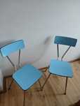 Krzesła Vintage Retro Prl Loft Industrial Bauhaus