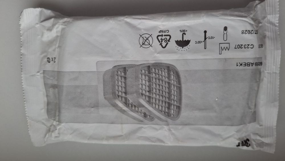 3M™ 6055 A2 Фильтр для распиратора от органических паров