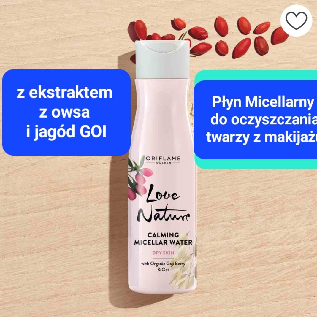 Płyn Micellarny Love Nature 150 ml marki Oriflame