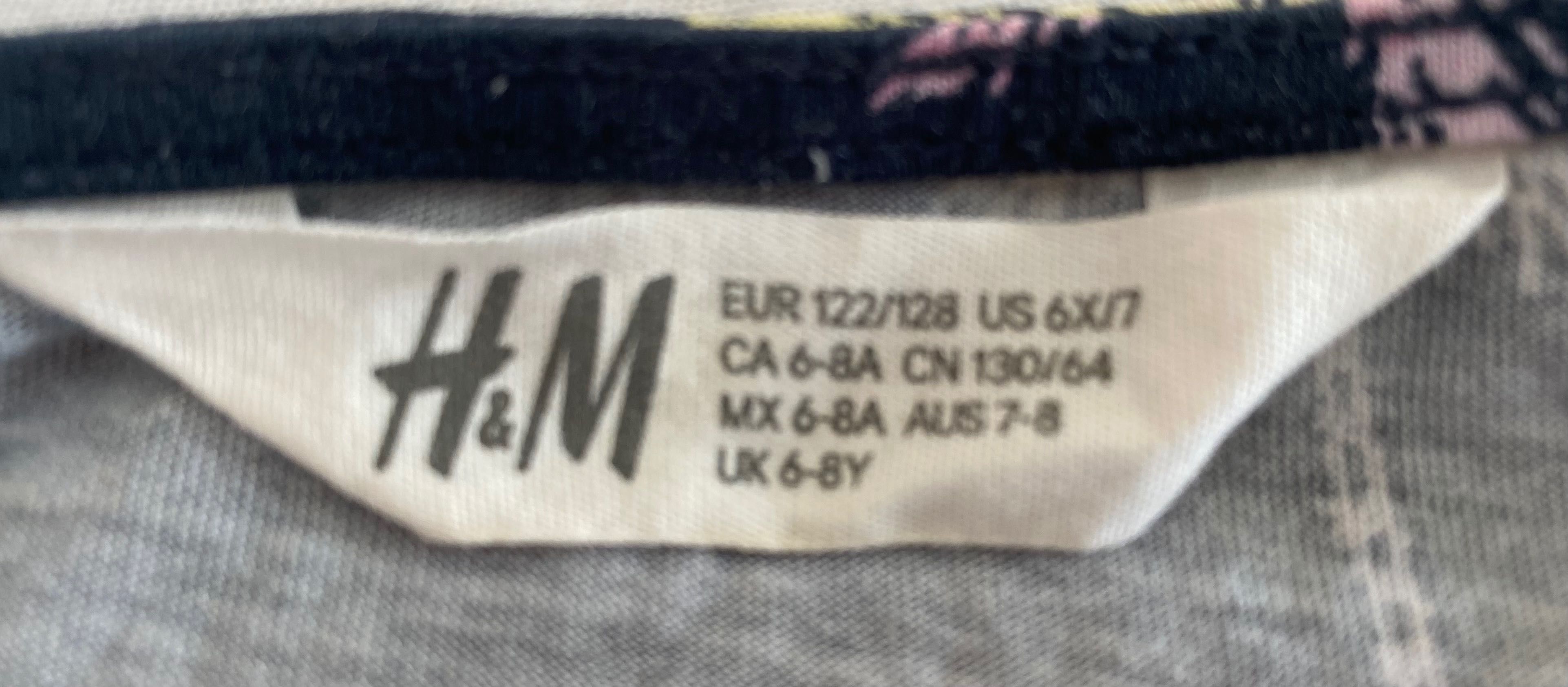 Sukienka na ramiączkach H&M rozm. 6-8 lat