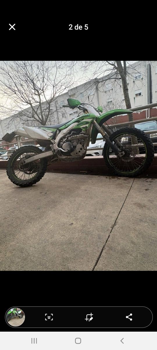 Kawasaki kx450f 2008