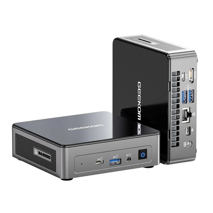 GEEKOM Mini PC, MiniAir11 N5105 (do 2,9 GHz), 8 GB Dual DDR4 256G SSD