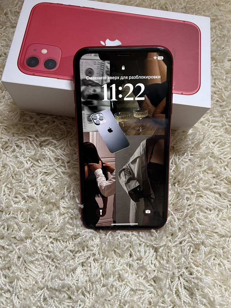 Iphone 11. Red 128гб