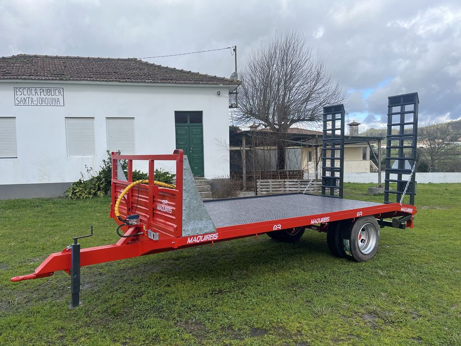Reboque agricola porta maquinas 6t