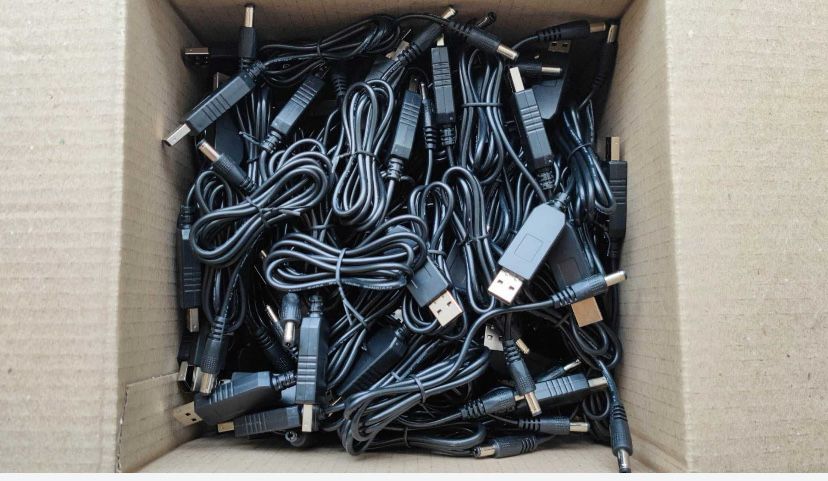 Кабель питания для роутеров от Power Bank USB 5V - DC 12V Супер ціна