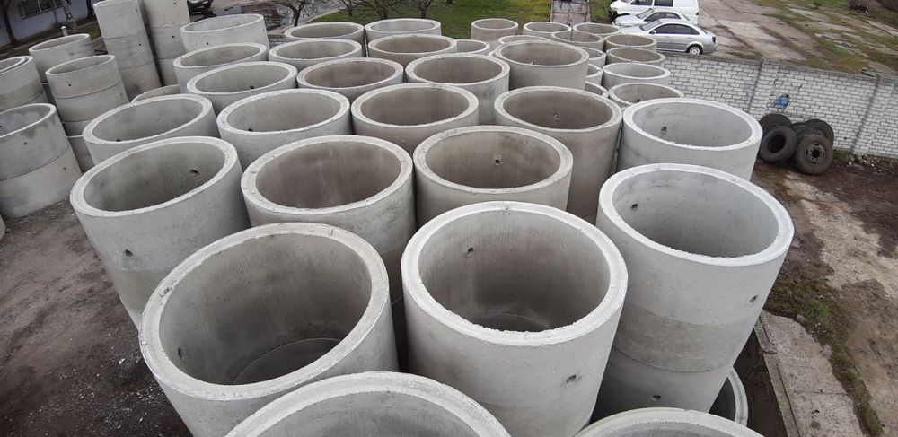 Кольца бетонные для скважин и канализации