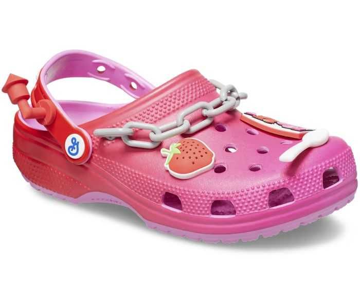 Сабо Crocs з веселими підвісками Jibbitz, W7, W8