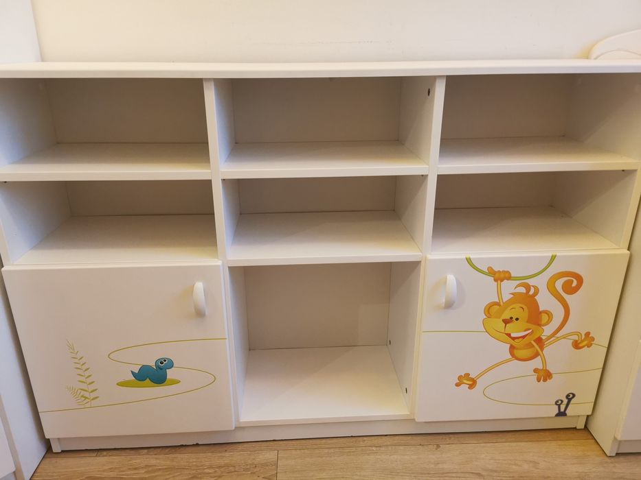 Komoda Meblik happy animals white