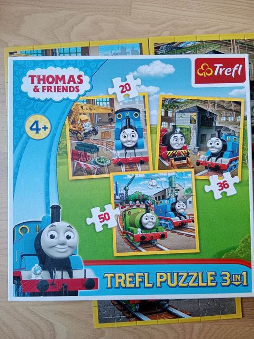 Puzzle 3w1 Tomek i przyjaciele