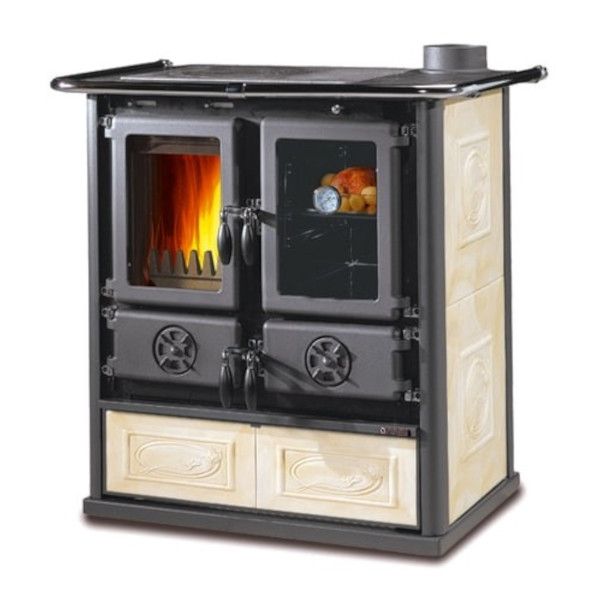 Kuchnia piec kuchenny z majoliki La Nordica Rosetta 5.0 Ceramika