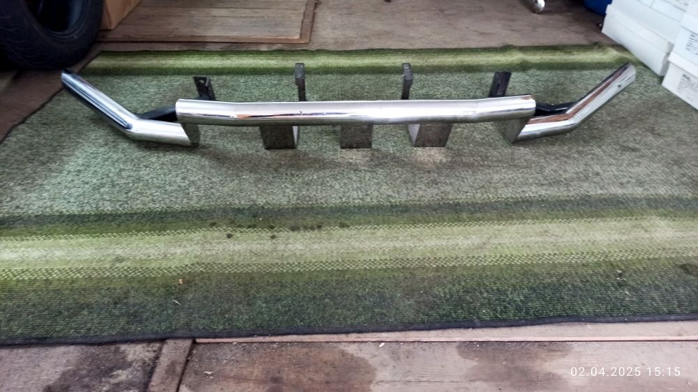 Зашита на бампера и двери.Нержавка,отпалирована.(на HOVER)