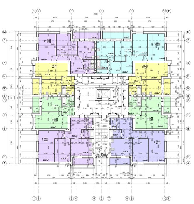 DC S4 Продам 1 комнатную квартиру новострой 43кв.м ЖК Мира-3 документы