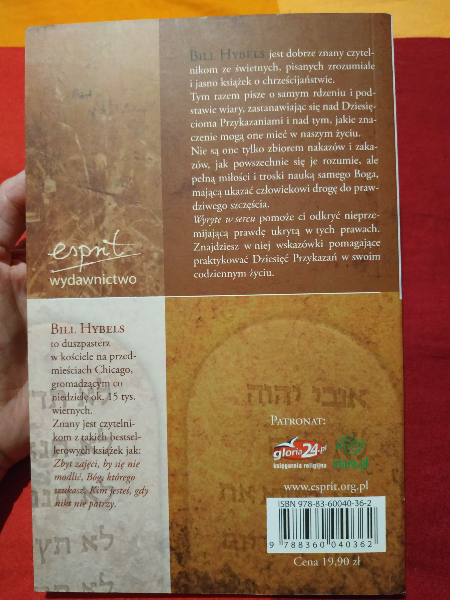 Wyryte w sercu. O dziesięciu przykazaniach - Bill Hybels