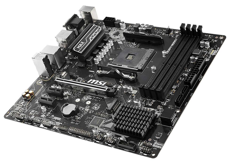 Материнська плата AM4 MSI B450M PRO-VDH MAX