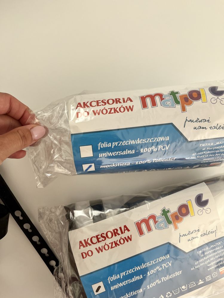 Akcesoria do wózka uniwersalne